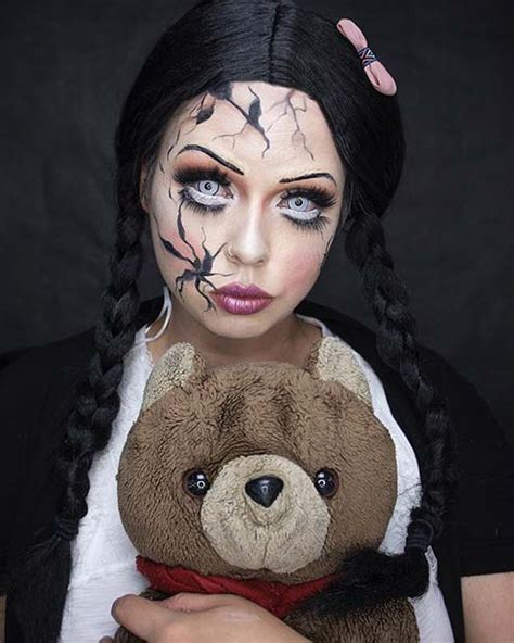Experiment with Fantasy Makeup using the Occult Doll Makeup Kit